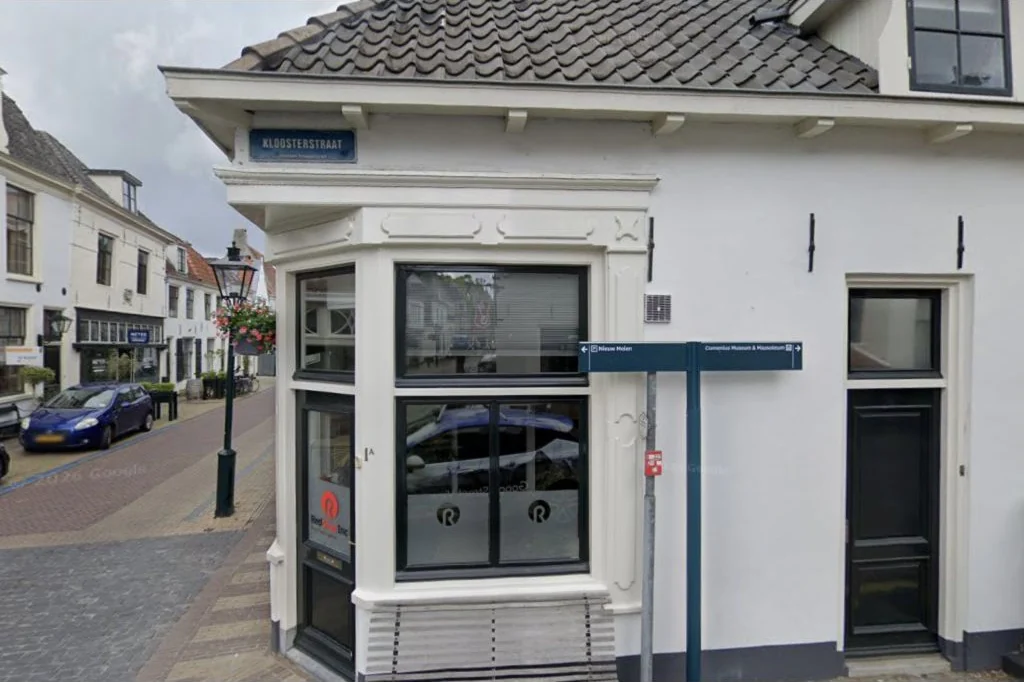 Exterior of the property at Kloosterstraat 1A